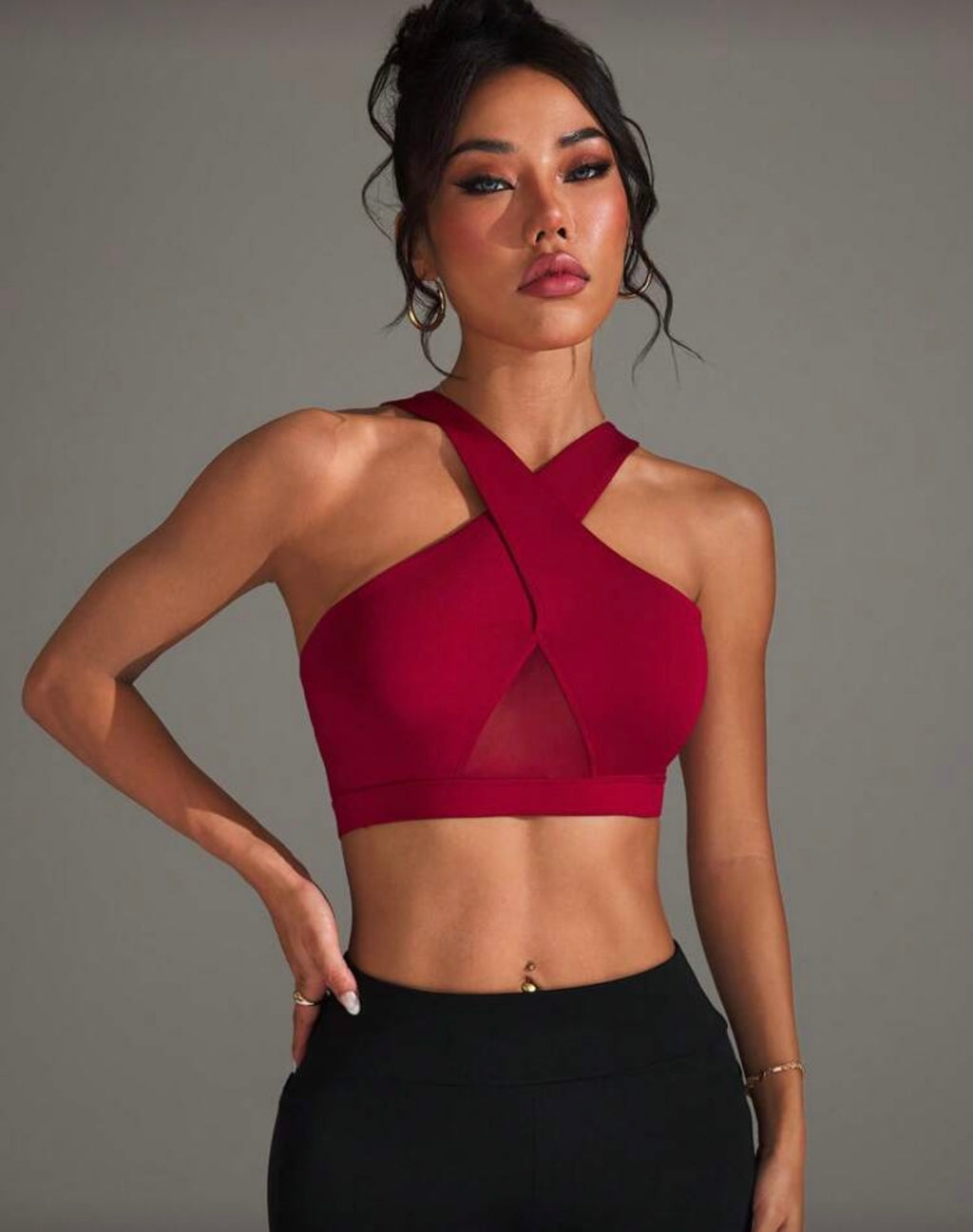 LUXURY RED TOP